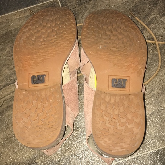 CAT Maren unconstructed leather lace up sandal - Picture 9 of 12